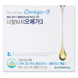 GM Pharm The Altige Omega 3 60p 60 capsules 33.9g 1 piece 60 capsules 33.9g 1 piece / 지엠팜 더 알티지 오메가3 60p 60캡슐 33.9g 1개 60캡슐  33.9g  1개