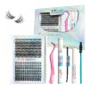 Kit Pestañas Postizas 280 Diy Extensiones 30d 40d 10~14mm