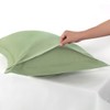 PiccoCasa Pillow Shams Double Brushed Microfiber, 2 Packs Pillowcases with