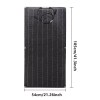 DUOERLAN 200W Outdoor IP68 Flexible Solar Panel ETFE High Efficiency