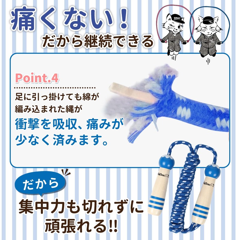 Catsobat Jump Rope Elementary School Students Children Adults Junior Jump