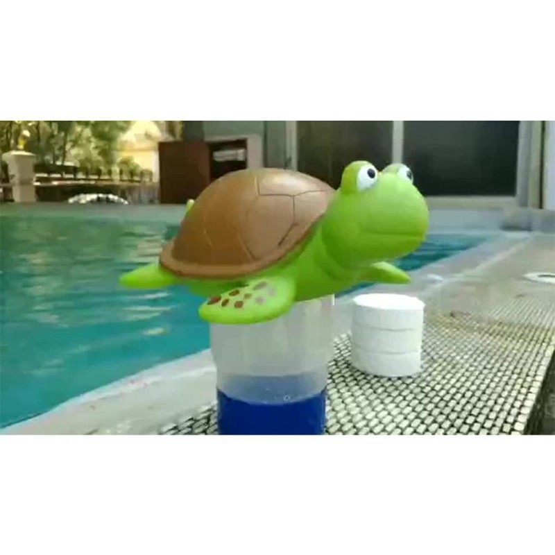 Chlorine Floater Large Capacity Pool Floating Dispenser Turtle Floating Pool