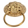 Door Knocker Chinese Style Animal Head Style Modelled Antique Brass