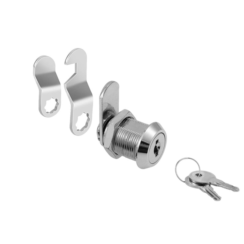 5/8" Cabinet Locks with Keys, Keyed Alike Cam Lock for