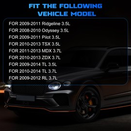 YOMALL Alternator 11391 for 2009-2012 RL & 2010-2013 ZDX & 2010-2014 TSX & 2009-2011 Pilot & 2011-2013 MDX & 2008-2010 Odyssey & 2009-2011 Ridgeline & 2009-2014 TL 3.5L / 3.7L 130A 6PK