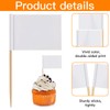 Xrten Toothpick Flags White, Empty Toothpick Flags, Toothpick Flags Decorative