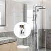 YIDELAI-Glass Door Handle, 2.4 inch Aluminum Alloy Single Hole Handle,
