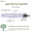 Vegelumax 1000Watt Hydroponic High Pressure Sodium HPS Grow Light Bulb