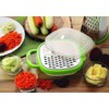 Graters for Kitchen with Container & Lid for Cheese, Vegetables,