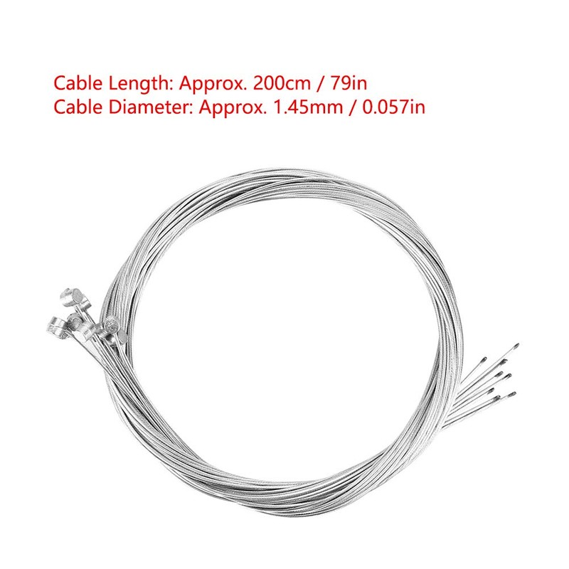 Bike Brake Cables, 10pcs Bike Brake Cord Bicycle Braking Line