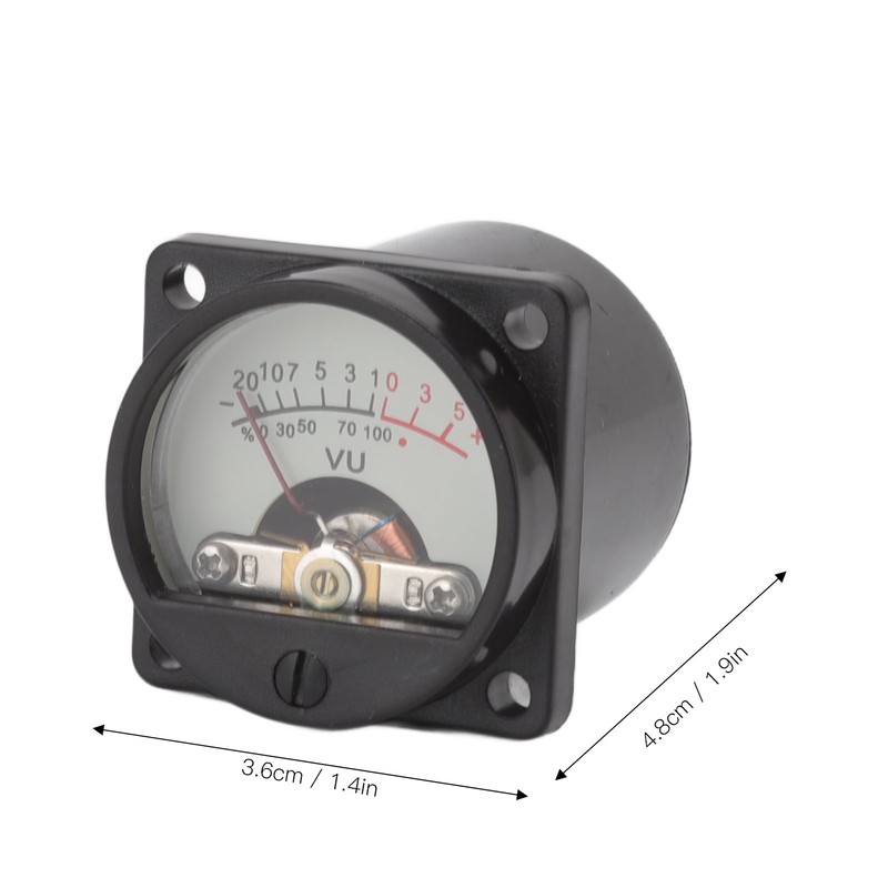 VU Panel Meter 500UA Warm Back Light Recording 5DB Drive
