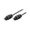 Goobay 51217 Optical Cable, Black, 2.2 mm Diameter, 1.5 m