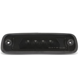 DNA MOTORING 3BL-JCHE97-LED-BK-SM Black Housing LED High Mount 3rd Third Brake Light [Compatible with 97-01 Jeep Cherokee]