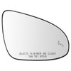 Driver and Passenger Side Heated Mirror Glass with Blind Spot