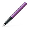 FABER-CASTELL Grip Edition Glam 140840 Fountain Pen, Nib Width M,