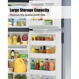Refrigerator Door Shelf Replacement Kit Fit for Dometic DM2652 DM2852 RGE400 RK400 RM2451 RM2452 RM2453 Model Refrigerator, Freezer Upper Bottom Door Shelf Replace 29325760166