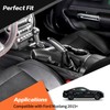JeCar for Mustang Center Console Carbon Fiber Interior Gear Shift