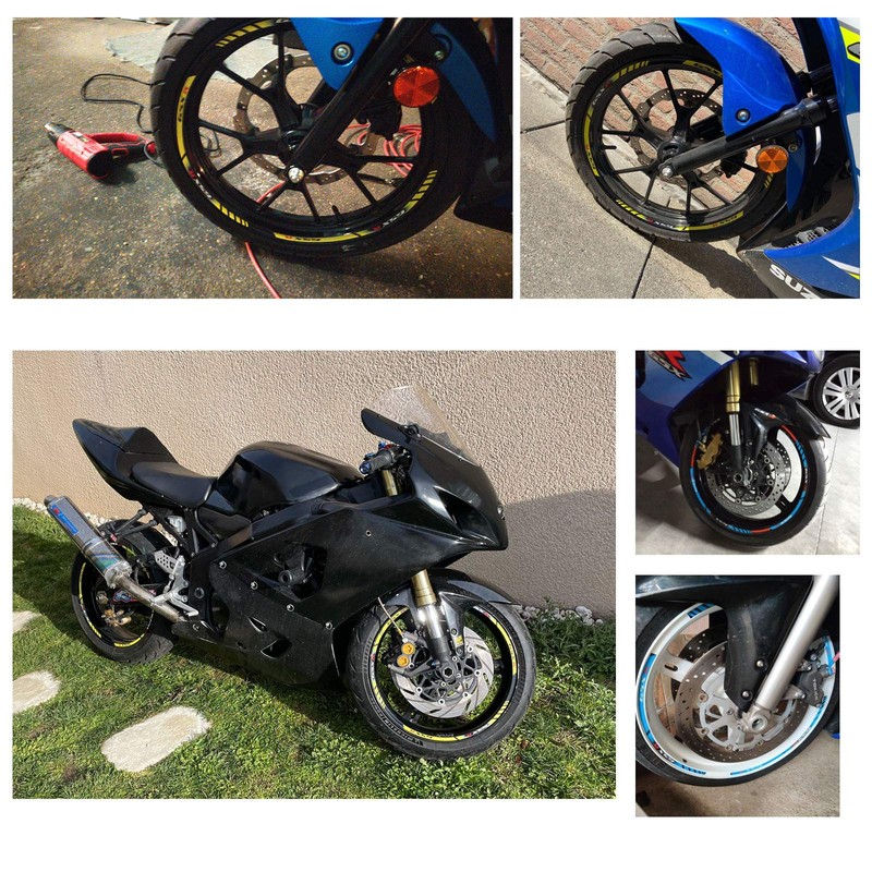 For Suzuki GSXR GSX-R 600 750 1000 Motorcycles Accessories Thick