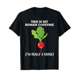 Fun Radish Food Human Costume T Shirt Tee Tshirt T-Shirt