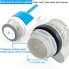 Toilet Flush Valve Replacement Kit 2 Inch Universal Water-Saving Toilet
