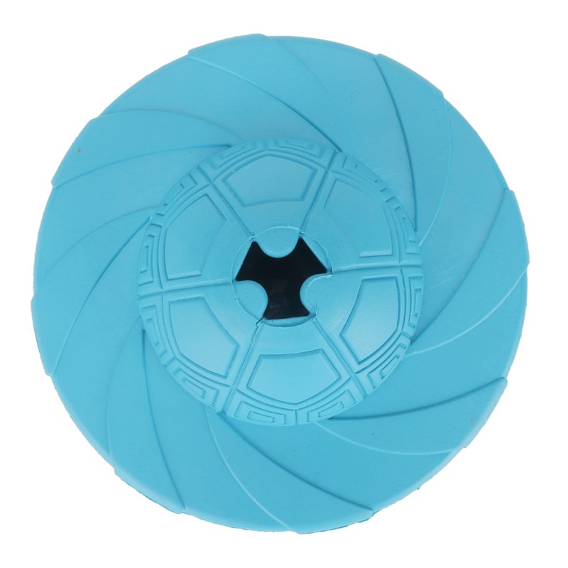 Dog Flying Disc Treat Dispenser Interactive IQ Training Bite Resistance
