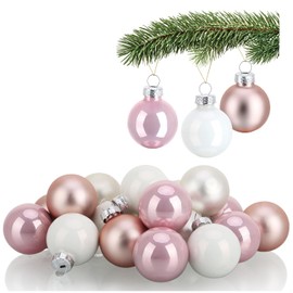 com-four Christmas Tree Baubles – Christmas Baubles for Christmas Decoration – Tree Decoration for the Christmas Tree 20 pcs