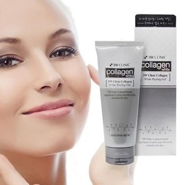 3W 콜라겐 필링젤 180ml 화이트 필링젤/각질/스크럽/각질제거/필링크림 3W Collagen Peeling Gel 180ml White Peeling Gel/Exfoliation/Scrub/Dead Skin Removal/Peeling Cream
