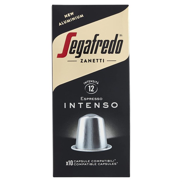 Segafredo Zanetti Nespresso Compatible Capsules Intenso 10 Count