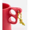 CHUMS CH62-1620-B053-00 Camper Mug, Beige/Red, Large, 19.4 fl oz (550