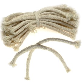 MEETOOT 20pcs 6mm Alcohol Lamp Cotton Wick 15cm Laboratory Instruments