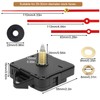 CAISYE Silent Clock Movement Set, Clock Movement for Wall Clock