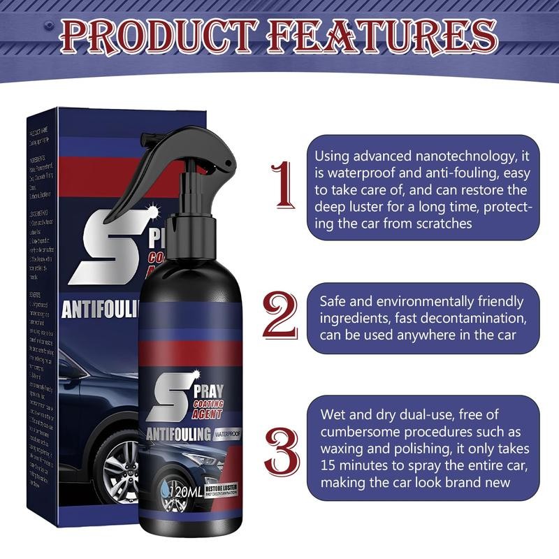 New Car Coating Spray, Suitable For Car Paint: Fast Coating