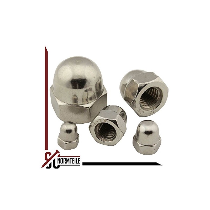 Cap Nuts (High Shape) - M4 - (Pack of 25)