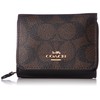 Coach 7331 Trifold Wallet, Im/BrownBlack, Free size