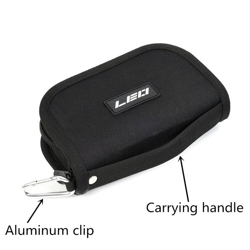 Toasis Fishing Lure Storage Wrap Bag Spinner Baits Wallet Case