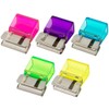 TOHKIN SCC-L20M Slide Clips, Clear, Large Size, Mix, 20 Pieces,