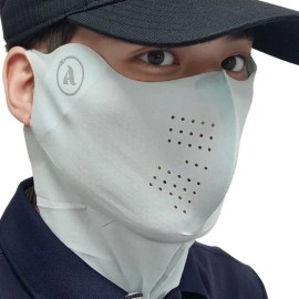 Luflo (국산) 초경량 얼굴패드부착 자외선차단 루플로 골프 마스크 AT-M7-스포츠 운동 등산 자전거 파크골프 쿨 마스크 (Korean-made) Ultralight Face Pad Attached UV Protection Ruplo Golf Mask AT-M7 - Sports Exercise Hiking Bicycle Park Golf Cool Mask