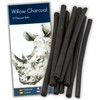PaulStore 12 Assorted Willow Charcoal Sketch Drawing Natural Charcoal Sticks