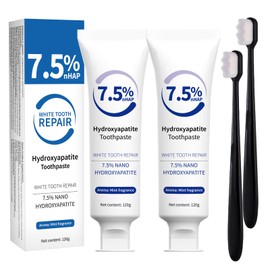 Hydroxyapatite Toothpaste Hydroxyapatite Toothpaste Toothpaste Hydroxyapatite Fluoride-free Toothpaste Hydroxyapatite Toothpaste Whitening Toothpaste Long Lasting Fresh Breath