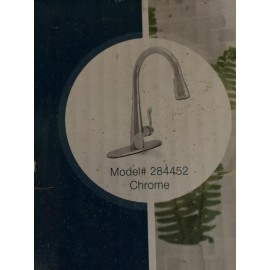 Premier Sanibel single-handle, pull down kitchen faucet,  chrome  model # 284452