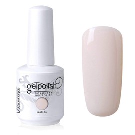 Vishine Gelpolish Professional Manicure Salon UV LED Soak Off Gel Nail Polish Varnish Color Pure White(1357)