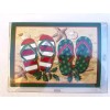 Notations (28) Tropical Beach Christmas Cards Flip Flops Sea Shells