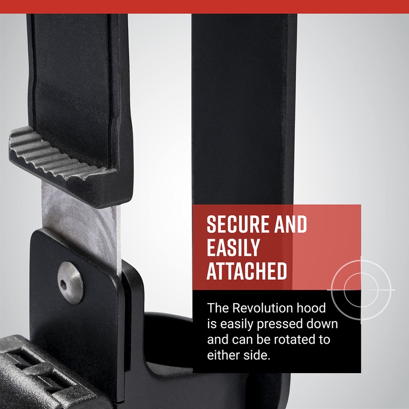 ASP Revolution Baton Scabbard, Polymer Baton Holder Case for ASP