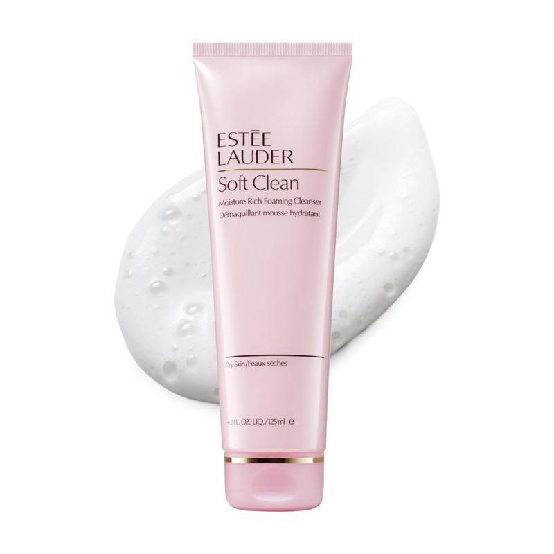 Estée Lauder Soft Clean Moisture Rich Foaming Face Wash Cleanser,