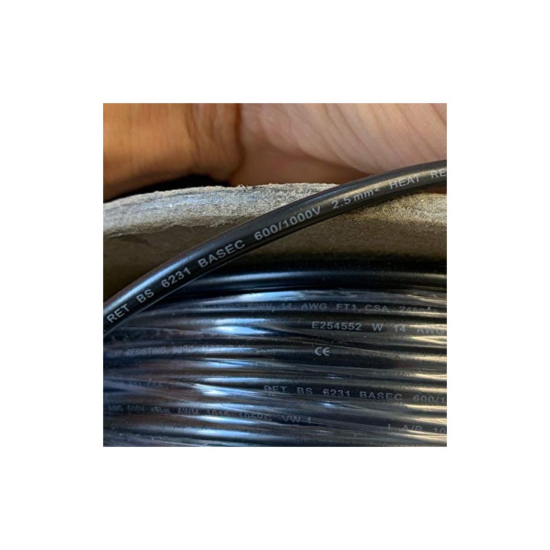 BMF DIRECT TRI RATED 12V 240V RED/BLACK PANEL & POWER