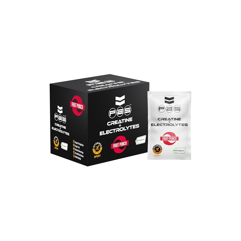 PAS Nutrition Creatine + Electrolytes - 30 Sachets | 5g