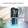 Personal Rechargeable Portable Air Purifier Negative Ion Generator with Hanging