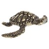 IMIKEYA Brass Decoration Turtle Statue Tortoise Statue Solid Copper Miniature