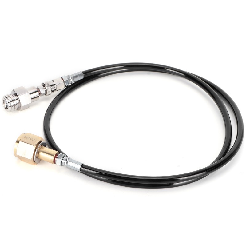50in CGA320 Soda Hose CO2 Cylinder Refill Adapter Kit for