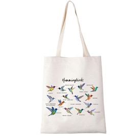 Hummingbird Tote Bag Gift for Hummingbird Lover Hummingbird Themed Gift Birdwatching Gift Hummingbird Handbag (Hummingbirds tote bag 1uk)